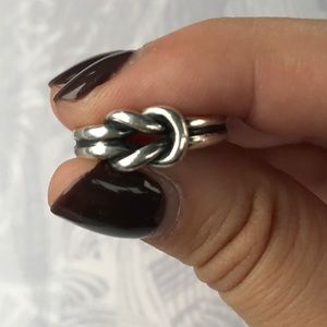 James Avery lovers knot ring